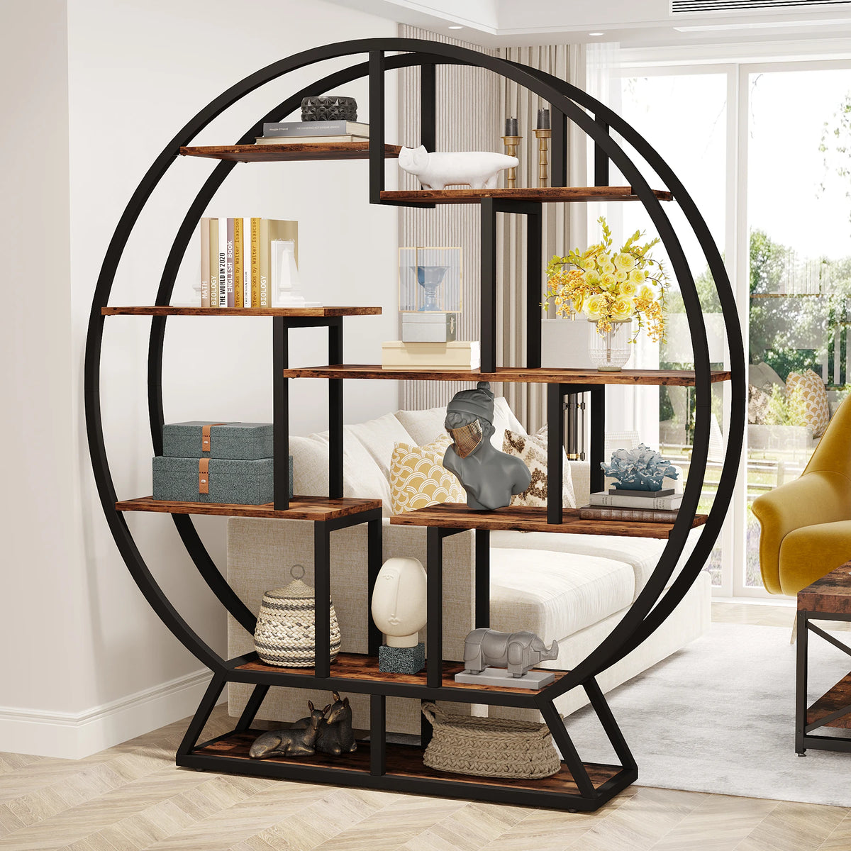 Circular Bookshelf