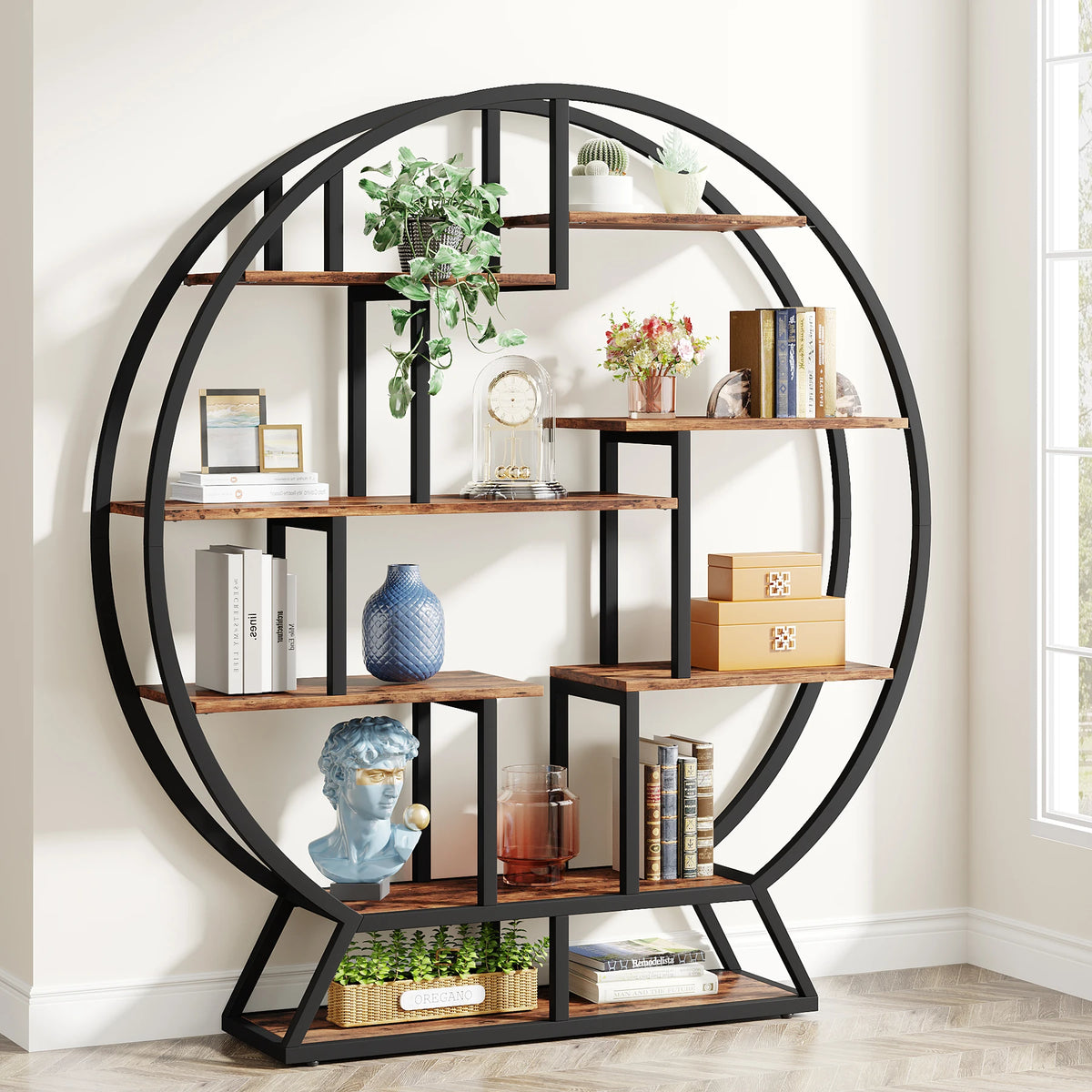 Circular Bookshelf