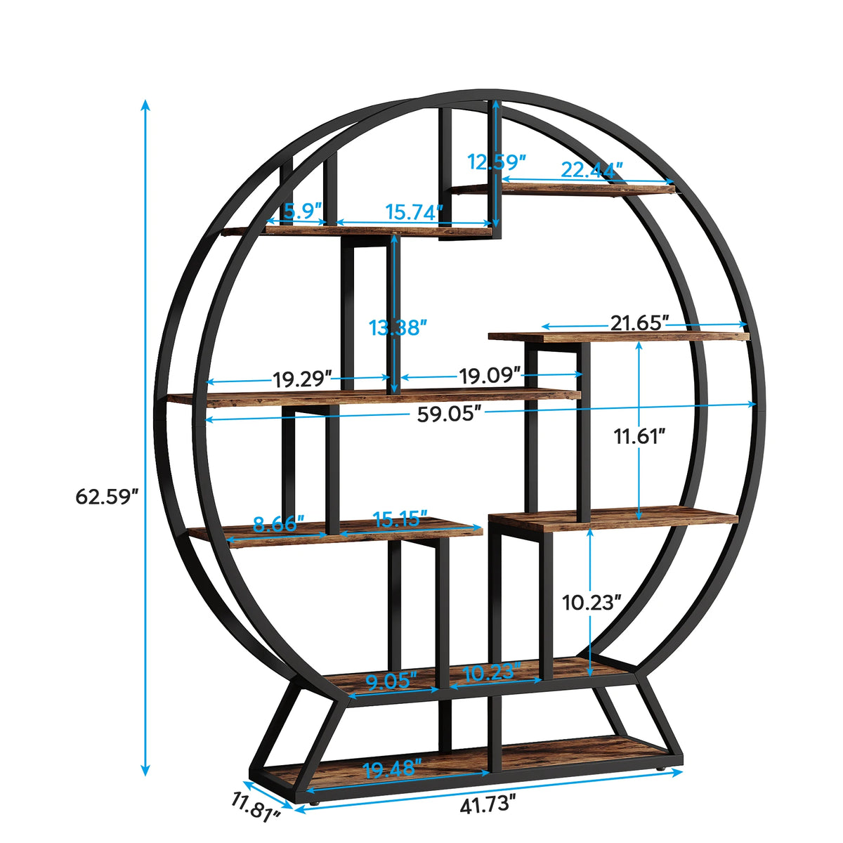 Circular Bookshelf