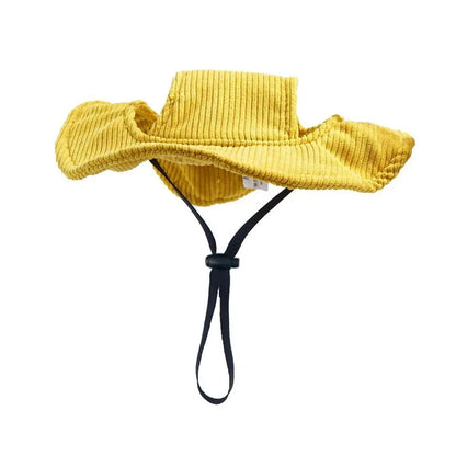 Adjustable Dog Fisherman Hat