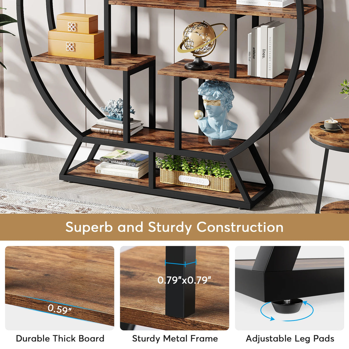 Circular Bookshelf