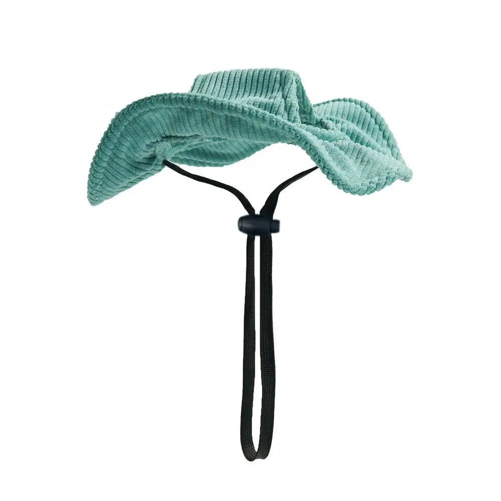 Adjustable Dog Fisherman Hat