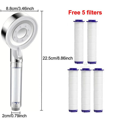5 Mode Pressure Shower Head